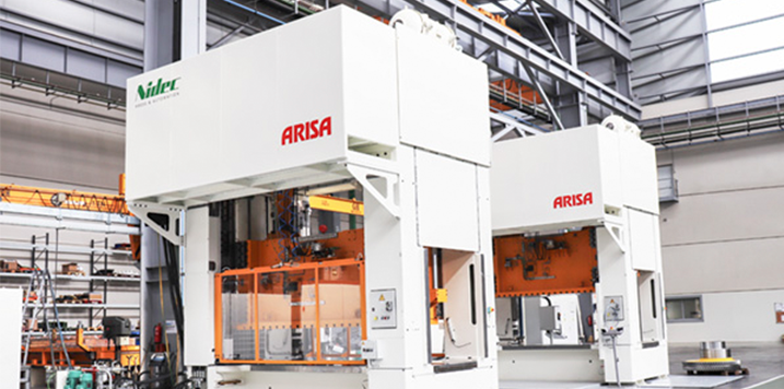 NIDEC ARISA presentará en BIEMH sus últimas novedades en prensas y sistemas de automatización (Stand 5/F13)